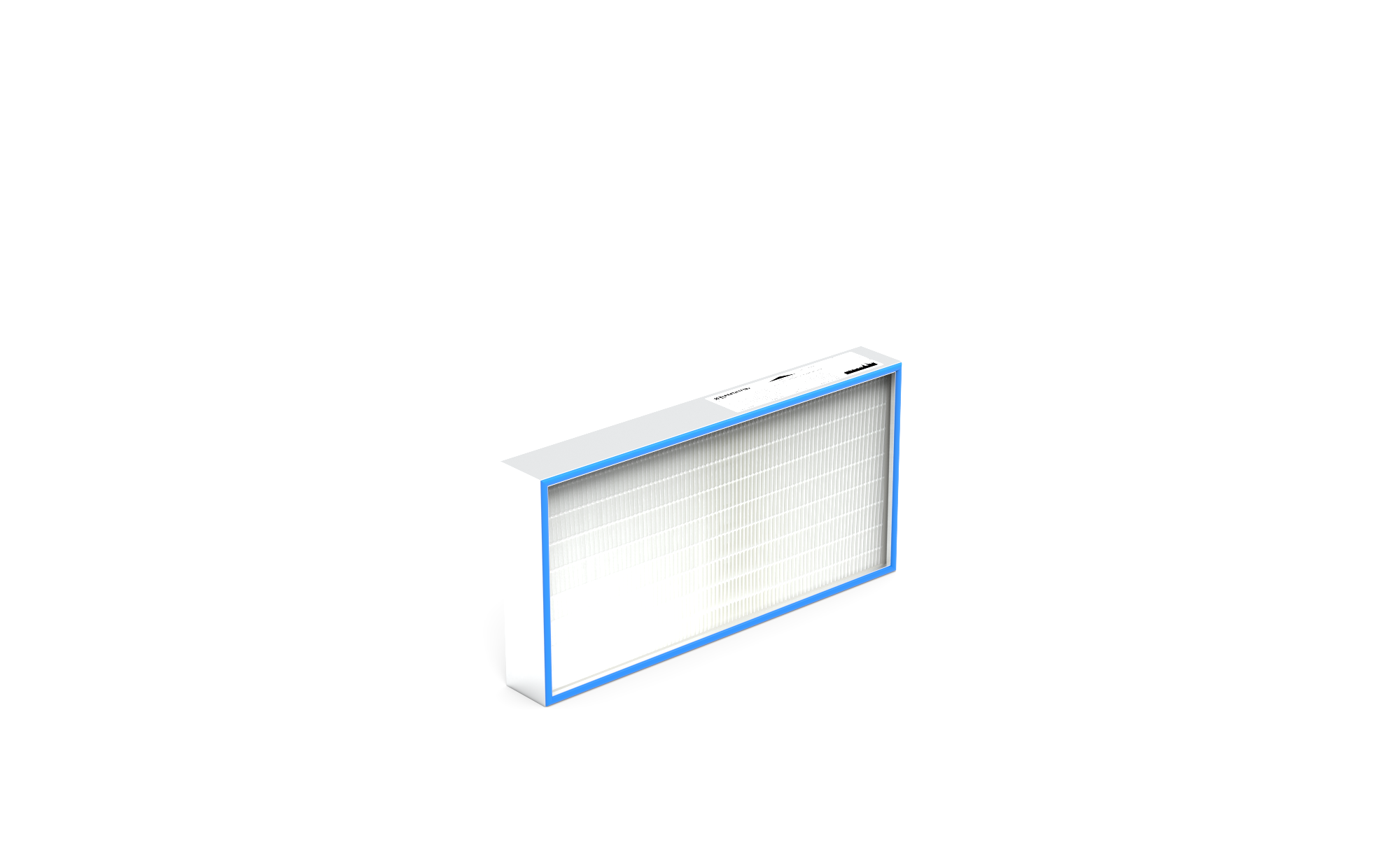 ULPA Filter (Reinraum),  HS-Mikro SF-AL., Gr. 610x305x78 mm, EN1822 Kl. U15, Rahmen: AL-Profil, Griffschutz:  einseitig, Dichtung:  einseitig, Flachprofil