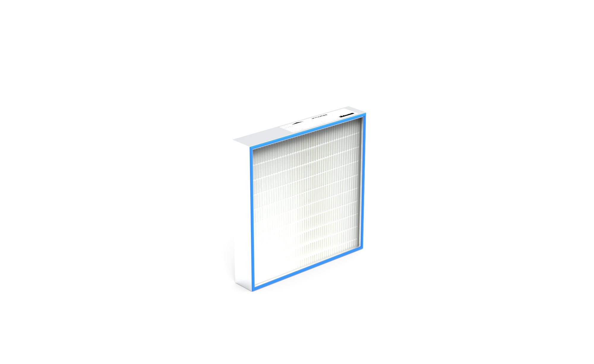 ULPA Filter (Reinraum),  HS-Mikro SF-AL., Gr. 457x457x78 mm, EN1822 Kl. U15, Rahmen: AL-Profil, Griffschutz:  einseitig, Dichtung:  einseitig, Flachprofil