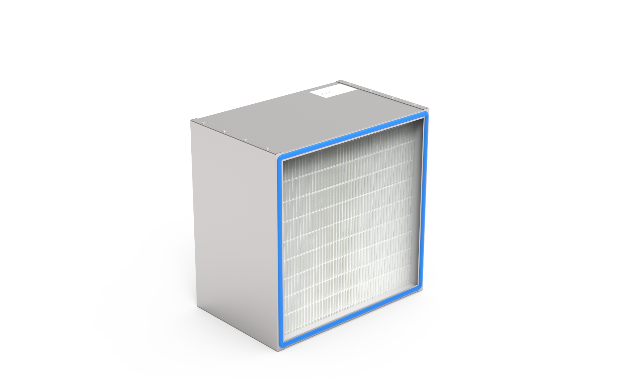 HEPA Filter HS-Mikro SF, Gr. 457x457x292 mm, EN 1822 Kl. H13, Rahmen: Edelstahl 1.4301, Dichtung:  einseitig, geschäumt