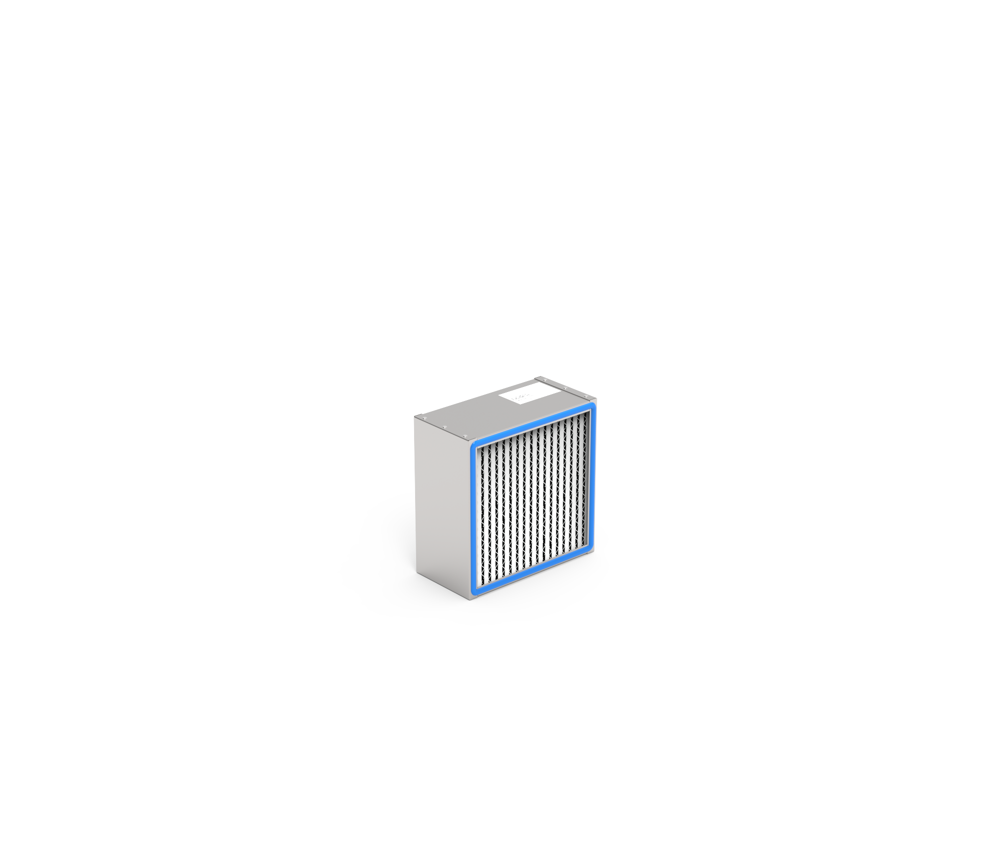 Feinstaubfilter (Aluminiumseparatoren), HS-Makro 65, Gr. 305x305x150 mm, ISO ePM2.5 55%, Rahmen: Edelstahl 1.4301, Dichtung: geschäumt