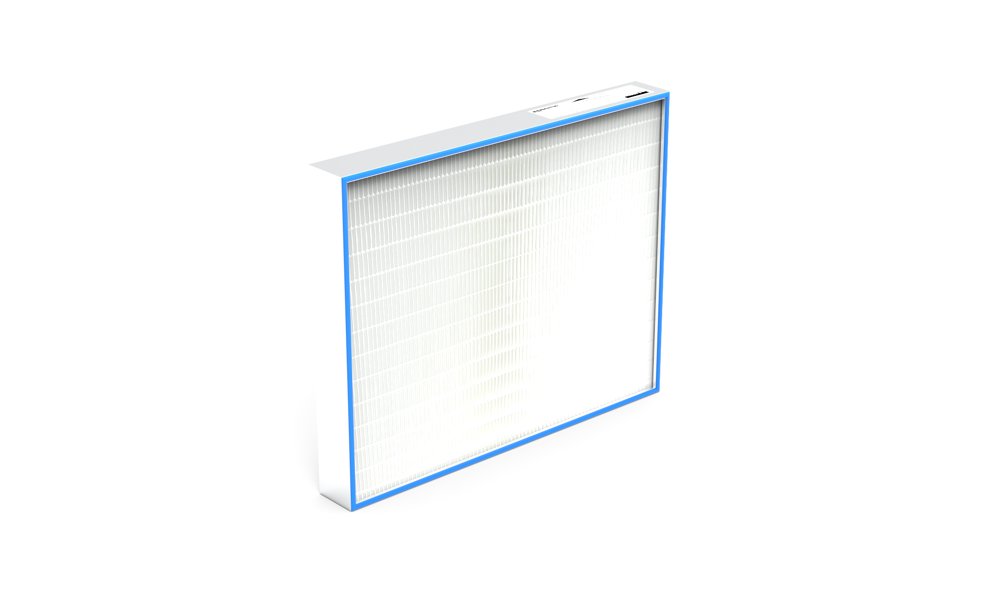 HEPA Filter (Reinraum),  HS-Mikro SF-AL., Gr. 762x610x90 mm, EN1822 Kl. H14, Rahmen: AL-Profil, Griffschutz:  einseitig, Dichtung:  einseitig, geschäumt