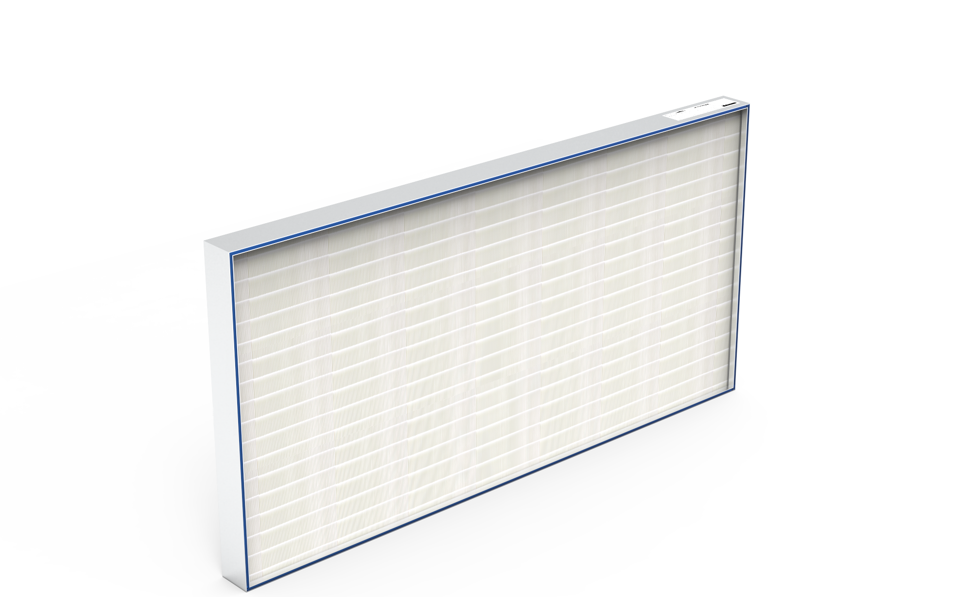 HEPA Filter (Reinraum),  HS-Mikro SF-AL., Gr. 1830x610x105 mm, EN1822 Kl. H14, Rahmen: AL-Profil, Griffschutz:  beidseitig, Dichtung:  einseitig, Gel