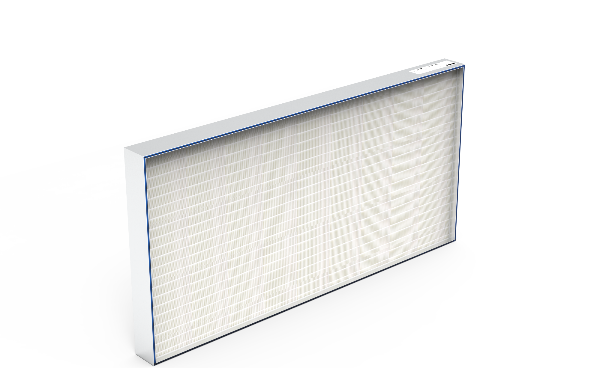 HEPA Filter (Reinraum),  HS-Mikro SF-AL., Gr. 1830x610x130 mm, EN1822 Kl. H14, Rahmen: AL-Profil, Griffschutz:  beidseitig, Dichtung:  einseitig, Gel