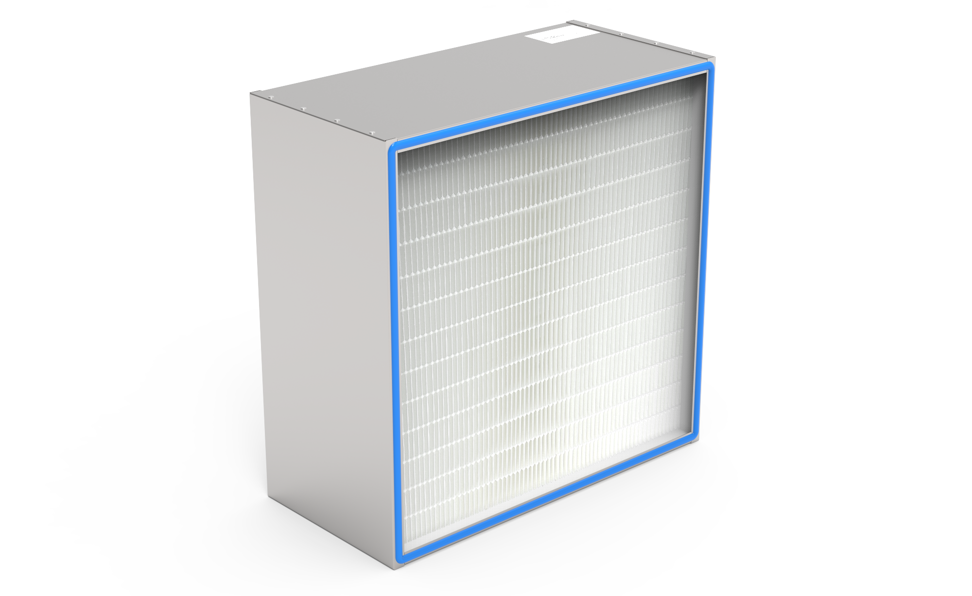 HEPA Filter HS Mikro SF, Gr. 610x610x292 mm, EN 1822 Kl. H14, Rahmen: Edelstahl 1.4301, Dichtung:  einseitig, geschäumt