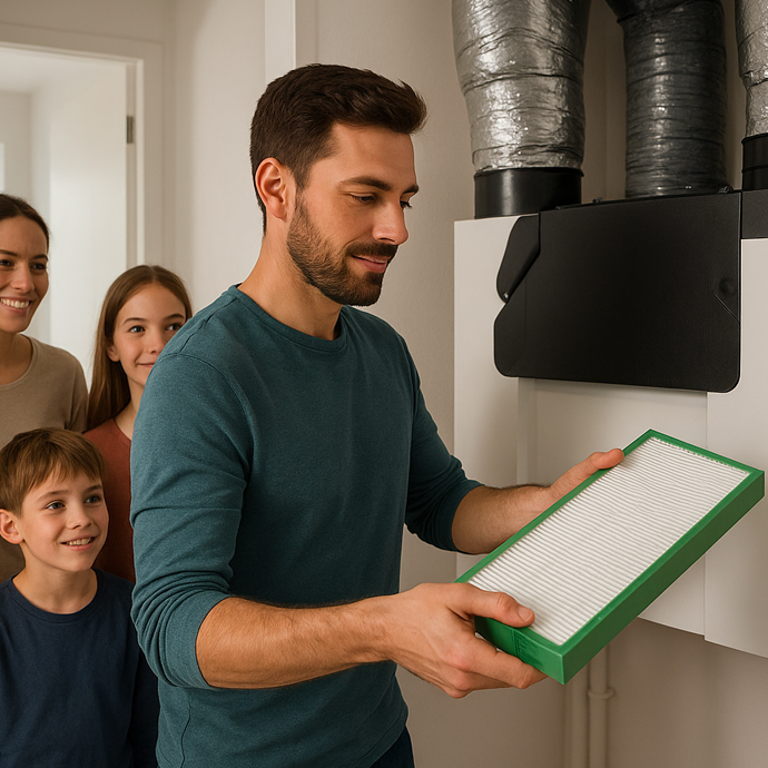 Wohngebäudefilter, Wohnraumlüftung