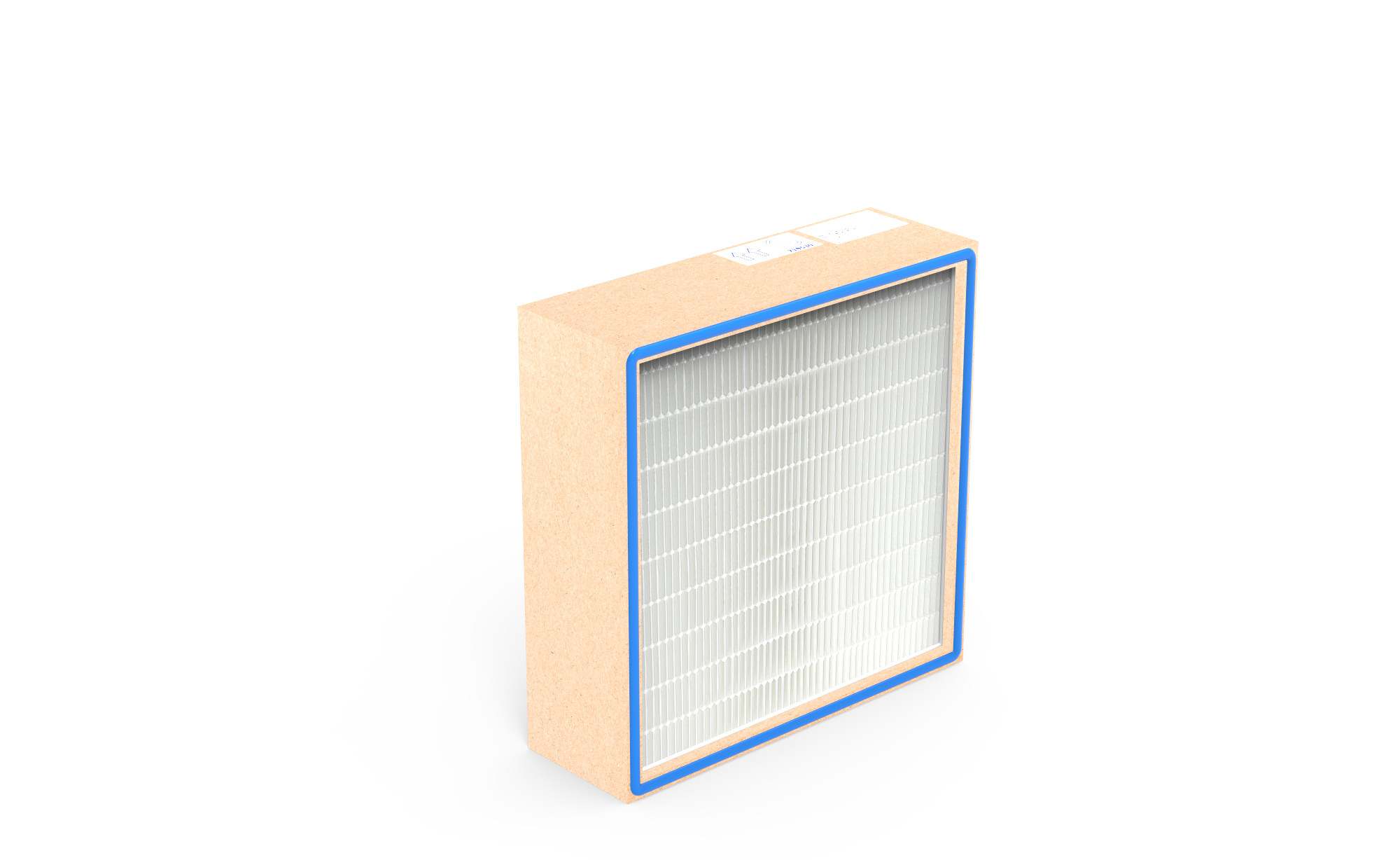 EPA Filter HS-Mikro RF, Gr. 457x457x150 mm, EN 1822 Kl. E11, Rahmen: MDF, Dichtung:  einseitig, geschäumt