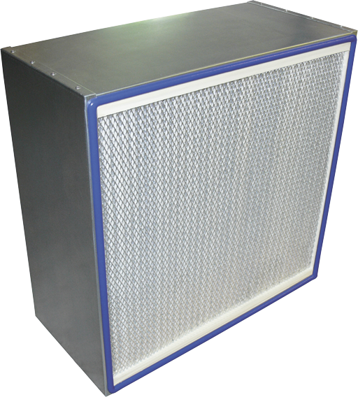 Ölnebelfilter (Aluminiumseparatoren), HS-Fogdrain, Gr. 457x457x292 mm, ISO ePM1 70%, Rahmen: verzinkter Stahl, Dichtung: geschäumt