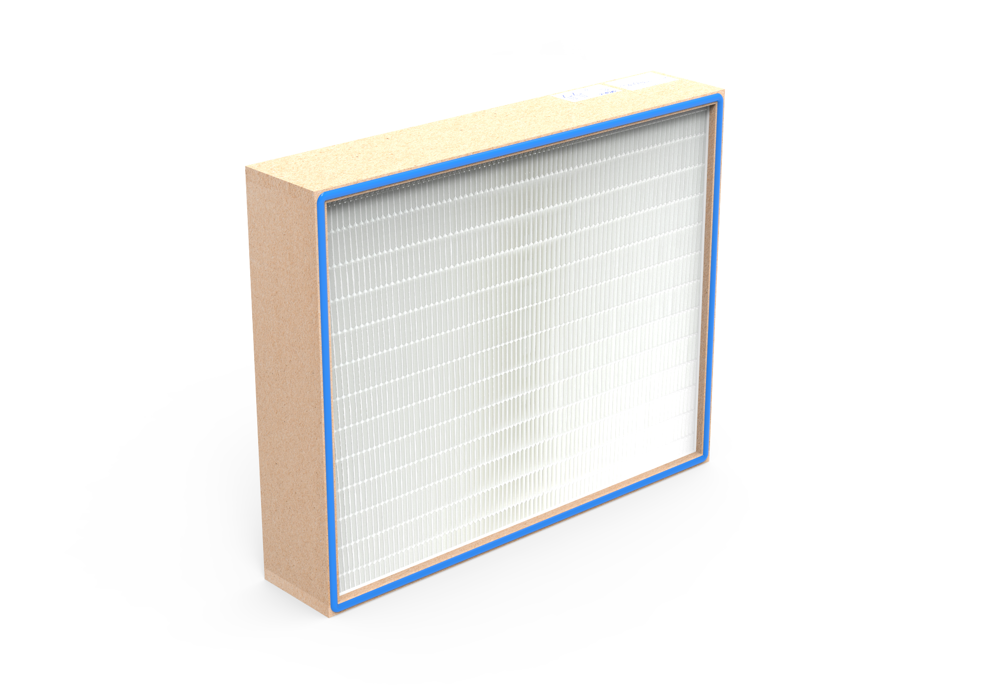 Feinstaubfilter HS-Makro 85 F, Gr. 762x610x150 mm, ISO 16890, ISO ePM1 65%, Rahmen: MDF, Dichtung:  einseitig, geschäumt