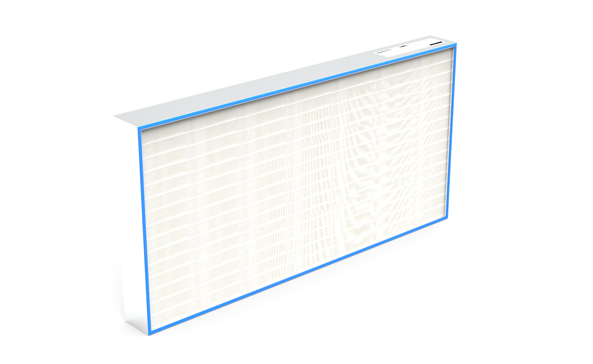 HEPA Filter (Reinraum),  HS-Mikro SF-AL., Gr. 1830x610x115 mm, EN1822 Kl. H14, Rahmen: AL-Profil, Griffschutz:  beidseitig, Dichtung:  einseitig, geschäumt